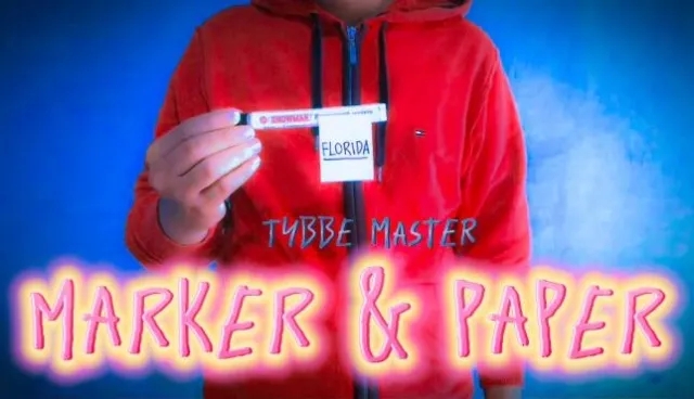 Marker & paper by Tybbe master (Instant Download)